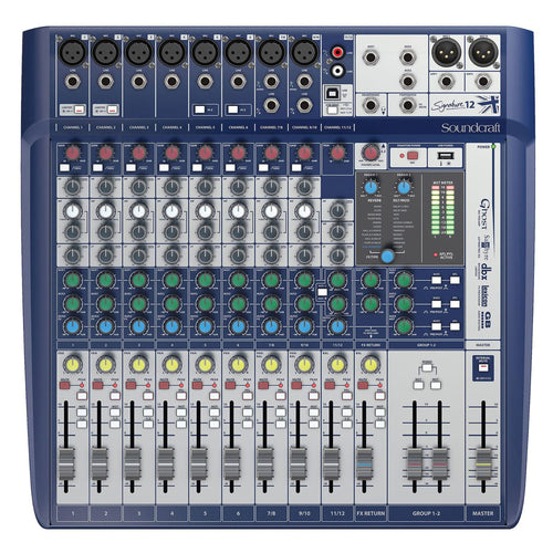 【美品】Soundcraft Signature 12 スタンダードモデル Amazon.com: Soundcraft Signature 12MTK Analog 12-Channel